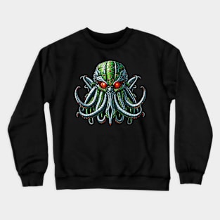 Biomech Cthulhu Overlord S01 D18 Crewneck Sweatshirt